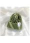Hyt-kalın Kışlık Burgu Örgü Şapka Sıcak Tutan Şapka-374-yeşil