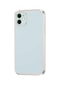 Mutcase - İphone Uyumlu İphone 11 - Kılıf Parlak Renkli Bark Silikon Kapak - Mavi Açık