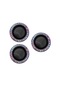 Noktaks - İphone Uyumlu İphone 14 Pro Max - Kamera Lens Koruyucu Cl-06 - Colorful