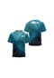 Snapbuy Sıux  Erkek Kısa Kollu Hızlı Kuru Spor T-shirt - Tenis, Voleybol, Badminton Erkek Green