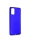 Noktaks - Samsung Galaxy Uyumlu Galaxy S20 Plus - Kılıf Mat Renkli Esnek Premier Silikon Kapak - Saks Mavi