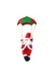 Xiaoqityh- Paraşüt Santa Açık Paraşüt Noel Baba Bebek Kolye Yeni Yıl Dekor Süsler .