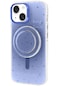 Noktaks - İphone Uyumlu İphone 15 - Kılıf Magsafe Şarj Özellikli Tak-çıkar Pop Soketli Tik-tok Kapak - Mavi