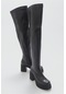 Luvishoes Eleva Siyah Dizüstü Kadın Çizme