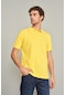 Çetinkaya 2742 Polo Yaka Pike T-shirt Soft Sarı %100 Pamuk