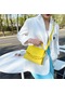 Sarı Yogodlns Lüks Zincirler Crossbody Çanta Kadın Düz Renk Omuzdan Askili Çanta Küçük Kare Askılı Çanta Falp Çanta Alışveriş Çanta