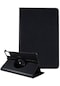 Noktaks - Xiaomi Uyumlu Xiaomi Pad 6 - Kılıf 360 Dönebilen Stand Olabilen Koruyucu Tablet Kılıfı - Siyah