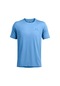 Under Armour Tech Textured Ss Erkek T-shirt 1382796-452 Mavi