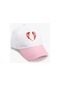 Koton Cap Şapka Pamuklu Kalp Aplike Detaylı Beyaz 3skg40013aa 3SKG40013AA000