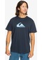 Quiksilver Complogo Tees Lacivert Erkek Kısa Kol T-shirt 000000000101933116 Lacivert
