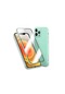 iPhone 11 Pro Max Uyumlu Premium 360 Koruyucu, Ultra İnce Mikrofiber,çizilmeye Karşı Cep Telefonu Kılıfı - Yeşil