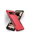 Google Piksel 9 8 7 6 Pro Xl 8a 7a Ağır Sert Geri İnce Anti-damla Zırh Sağlam Red Black Google Pixel 8a Red Black
