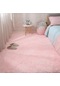 Pembe Halı Yatak Odası Başucu Halı Peluş Tam Kat Mat Kız 80 160cm