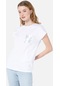 Colins Beyaz Kadın Tshirt K.kol Cl1068580 Q1.v1 Wht