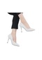 Kadın Klasik Topuklu Ayakkabı 11 Cm Beyaz-beyaz