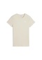 Puma 68502187 Ess Elevated Tee Kadın Spor Tişört Krem