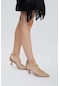 Valmenti Bianca Kadın Nude Hakiki Deri Topuklu Ayakkabı 613 26818 Bn Ayk Y23