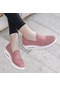 Pembe Tenis Kadın Ortopedik Ayakkabı Vulkanize Ayakkabı Kadın İçin Örgü Nefes Platformu Slip-on Kadın Loafer Zapatillas De Mujer