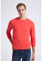 Twn Slim Fit Düz Örgü Sweatshirt Kırmızı 9ECE2TV01301M