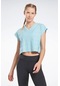 Reebok Perforated Tee Mavi Kadın Kısa Kol T-shirt 000000000101456046