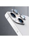 Noktaks - iPhone Uyumlu 13 - Kamera Lens Koruyucu Cl-07 - Gümüş