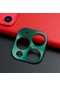 Noktaks - iPhone Uyumlu 11 Pro Max - Metal Kamera Koruyucu - Yeşil
