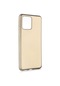 Mutcase - Samsung Uyumlu Galaxy S20 Ultra - Kılıf Mat Renkli Esnek Premier Silikon Kapak - Gold