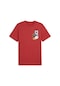 Puma 68482915 Graphics Icon Tee Unisex Spor Tişört KIrmızı