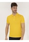 Pierre Cardin Erkek Sarı Basic Tişört 50262665-Vr044
