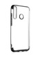 Kilifone - Huawei Uyumlu P40 Lite E - Kılıf Dört Köşesi Renkli Arkası Şefaf Lazer Silikon Kapak - Siyah