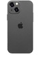 iPhone Uyumlu 14 Ultra Ince Kılıf 1. Kalite Zar Pp Kapak - Siyah