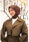 Silk Home Soft Eşarp 73074-49 Koyu Yeşil, Parlak Turuncu, Gümüş