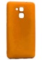 Kilifone - Huawei Uyumlu Honor Gt3 - Kılıf Mat Renkli Esnek Premier Silikon Kapak - Turuncu