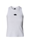 The North Face Kadın Slım Rıb Tank Atlet Tişört Nf0a8bvtfn41 Beyaz