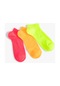 Koton 3'lü Çok Renkli Basic Patik Çorap Seti Pembe 4skg80055aa
