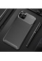 Kilifone - İphone Uyumlu İphone 11 Pro Max - Kılıf Auto Focus Negro Karbon Silikon Kapak - Siyah