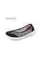 Siyah Moda Kadın Flats Ayakkabı Kadın Platformu Üzerinde Kayma Spor Ayakkabı Sevimli Loafer Ayakkabı Boyutu 35-42