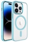 iPhone Uyumlu 14 Pro Max Kılıf Wireless Şarj Özellikli Lopard Krom Magsafe Silikon Kapak - Yeşil