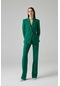Damat Slim Fit Yeşil Pamuklu Likralı Takim Elbise Yelekli 2dfy5t900595m