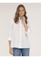 Pierre Cardin Kadın Beyaz Gömlek Desenli 50262568-vr013