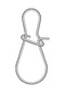 Lucky John Klips 5113 Round Snap No : 1 10 Lu Pk - Standart