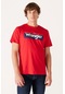 Wrangler Lightweight Ss 3color Log Kırmızı Erkek Kısa Kol T-shirt 000000000101988873