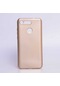 Kilifone - Huawei Uyumlu Honor View 20 - Kılıf Mat Renkli Esnek Premier Silikon Kapak - Gold