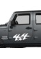 4x4 Off Road Sticker Model 4 - 4x4 Sticker - Jeep Sticker - Oto Sticker - 60cm X 28cm - Beyaz