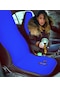 Oto Koltuk Kılıfı Penye Peugeot 407 Uyumlu Yıkanabilir,terletmez Mavi