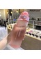 Spor Şeffaf Su Şişesi 780 Ml Taşınabilir Spor Salonu Seyahat Temizle Sızdırmaz Pink-frosted Pink-frosted