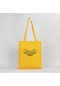 Arkona Logo Sarı Gabardin Bez Çanta