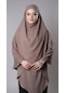 Vizon Pratik Hazır Geçmeli Tesettür Eşarp Medine İpeği Bağcıklı Sufle Hijab 2301 10