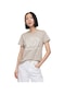 Gap Logo Bisiklet Yaka Grafik T-shirt - 723653-10013 Bej