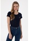 U.s. Polo Assn. Kadın Lacivert Tişört Basic 50297915-vr033 Lacivert